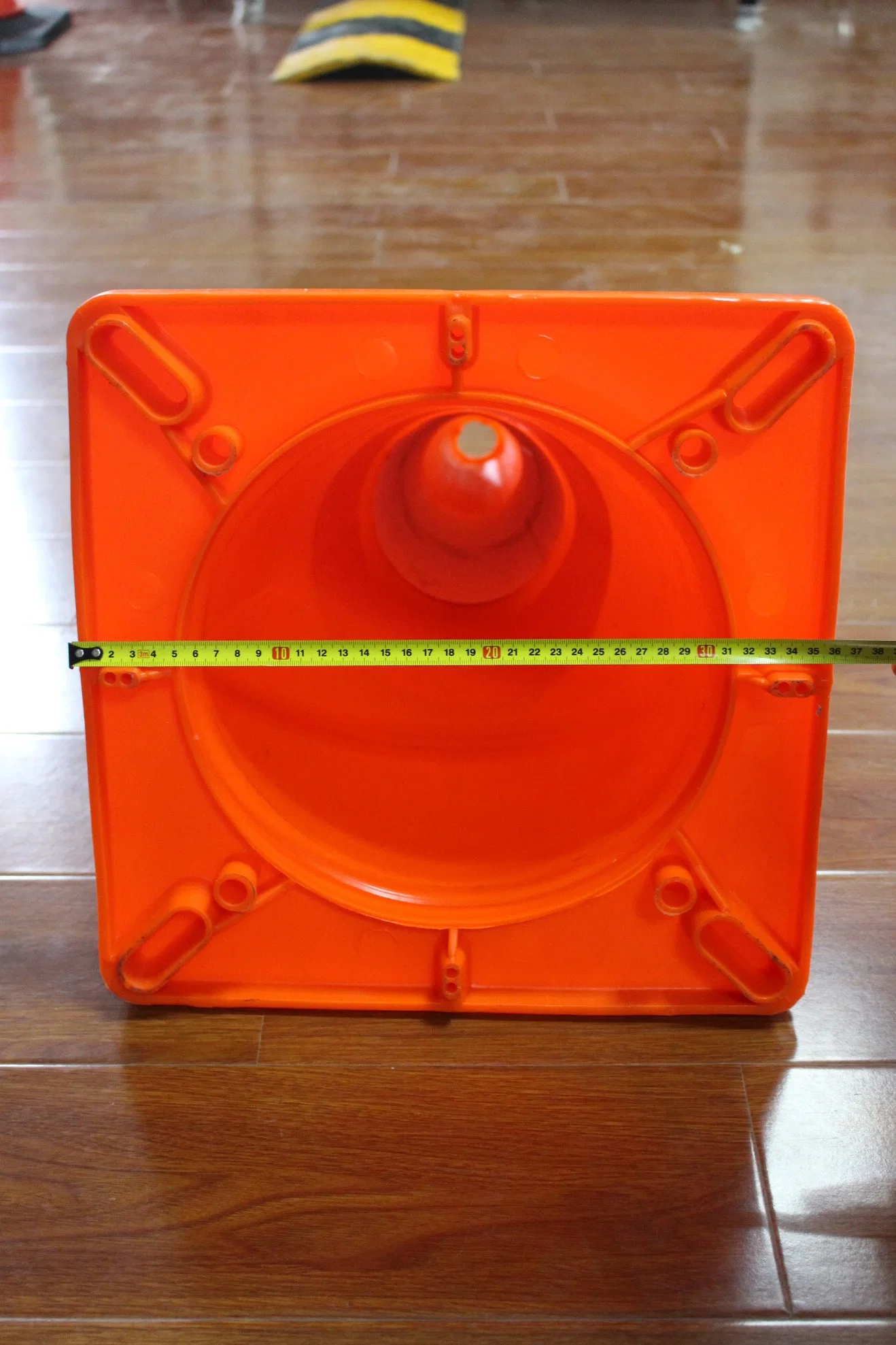 28pouce orange 70cm du ruban réfléchissant cône routier PVC trafic cône