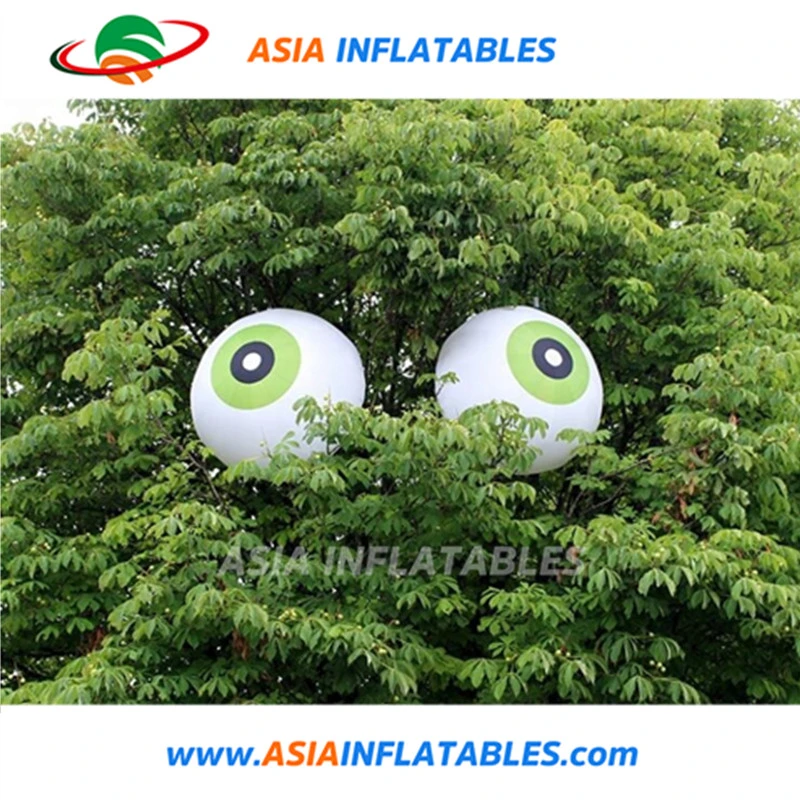 Gigante inflable Eye Ball para Outdoor Indoor decoración colgante