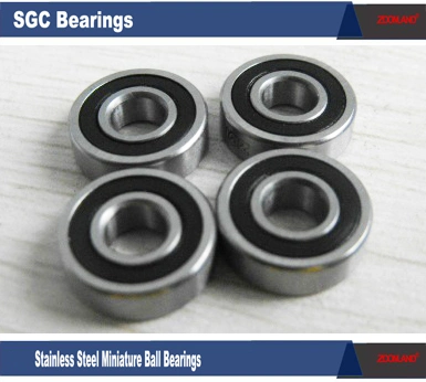 Stainless Steel Ss694zz Deep Groove Ball Bearings ABEC-5