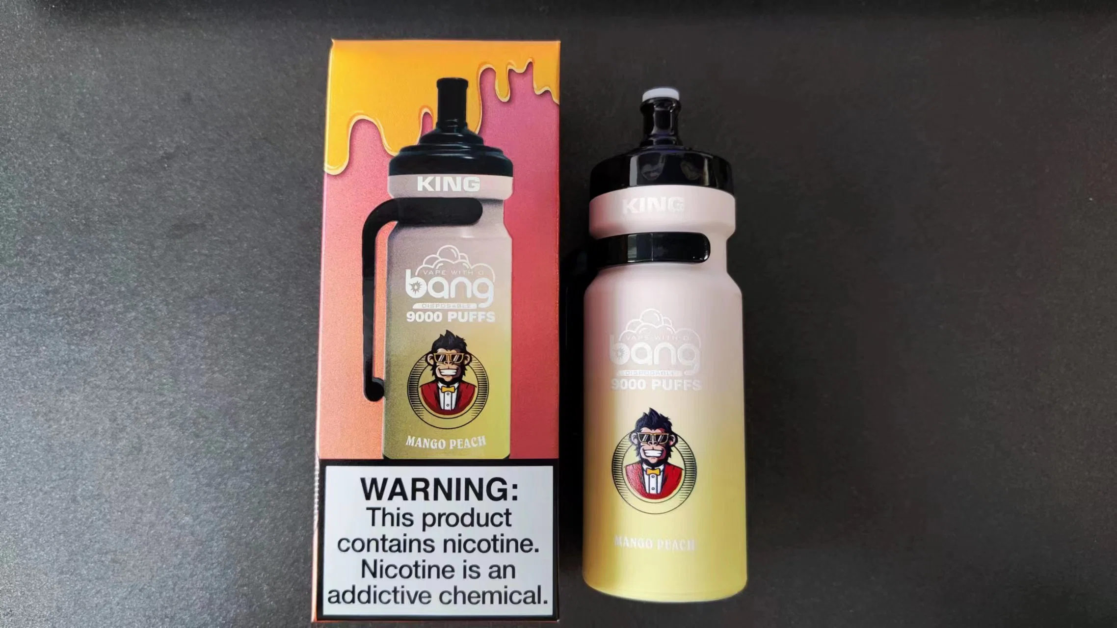 Venta en caliente 15ml jugo de jugo de jugo de jugo de jugo de explosión VAPE 10000 Puffs de explosión Lápiz VAPE recargable King 9000