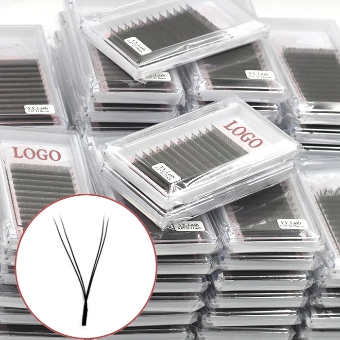 Custom OEM Wholesale/Supplier Korean PBT Yy Lashes Natural Black