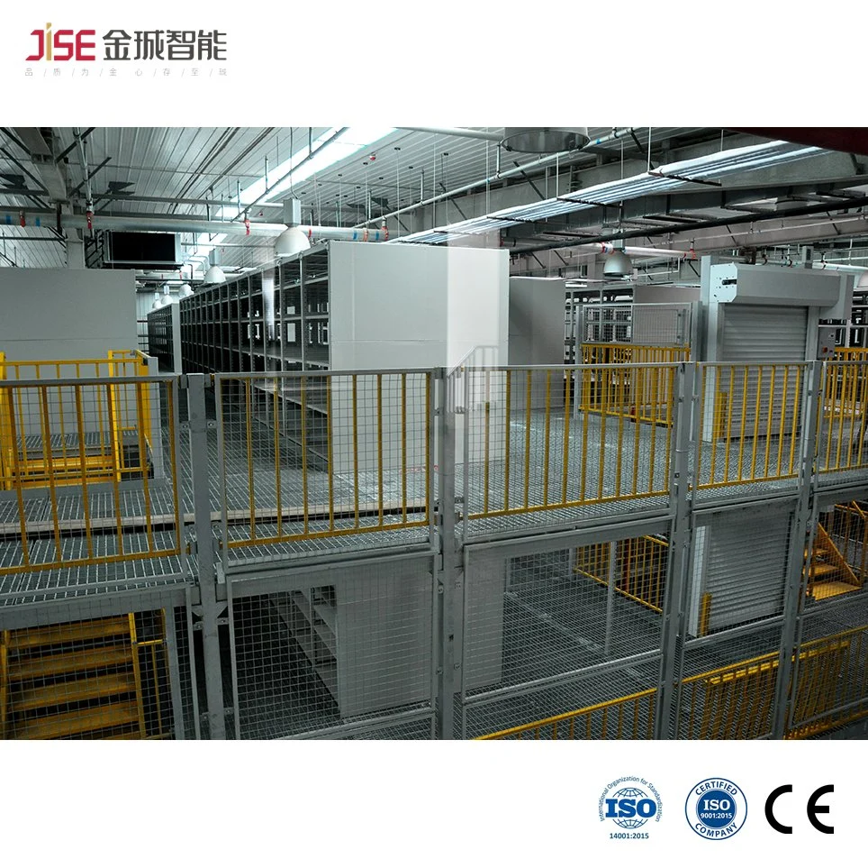 The Latest Warehouse Rack Multi Storage Rack Supported Mezzanince for Plastic Pallet.