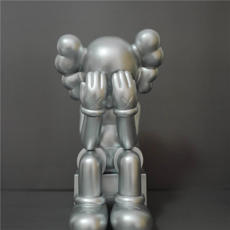 Plastic Kaws Toys Doll Companion Model Artwork Cartoon Character Home Desk Decoration