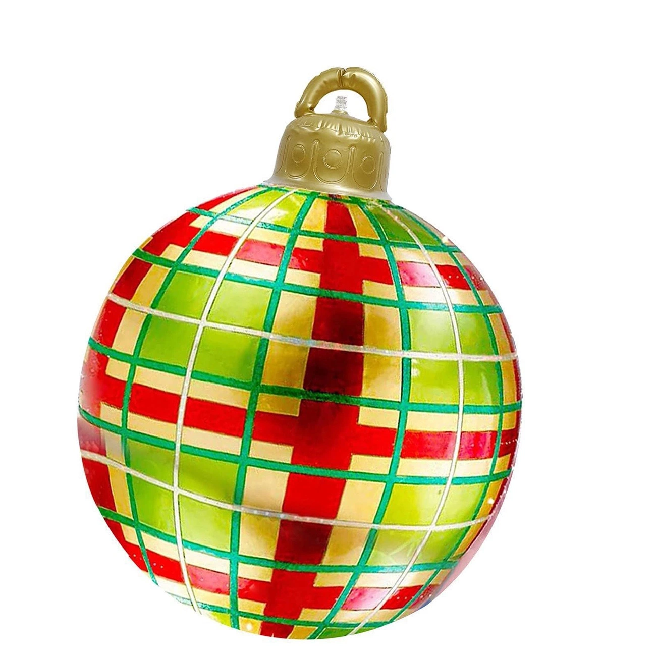 Fiestas Juguetes de Fiesta PVC Inflatable decoración árbol de Navidad resplandor Bola de luz