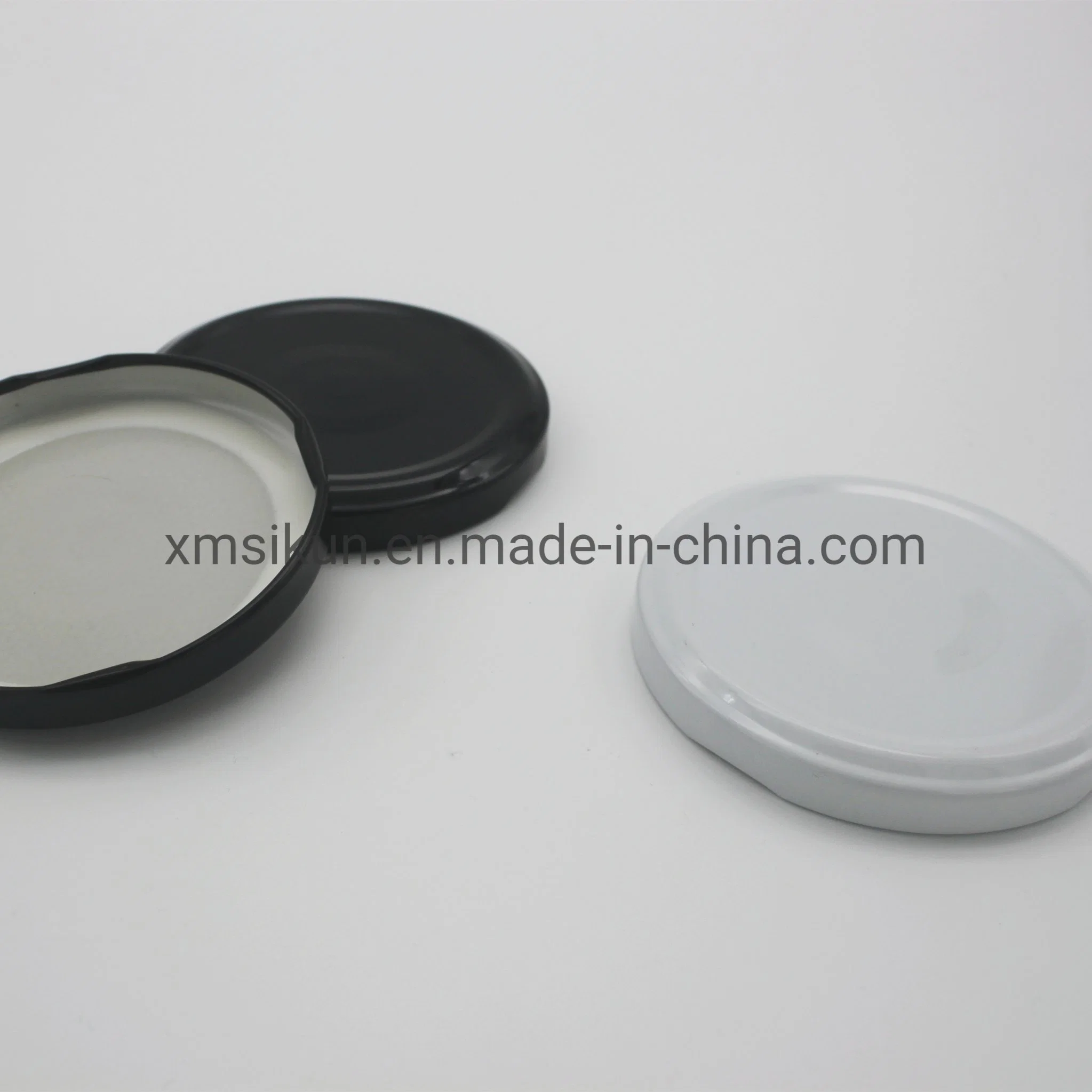 70# Glass Bottle Metal Ear Cover Glass Jar Standard Style Can Be Customized