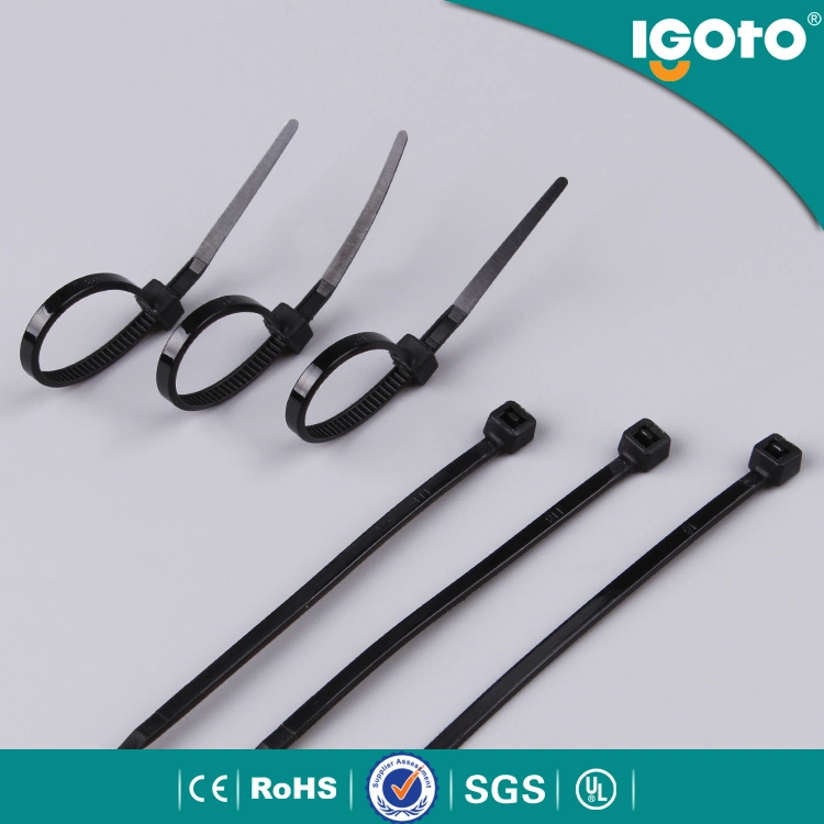 Bridas de plástico estándar 7.6*200mm autoblocante corbata de cremallera de nylon 66 Herramientas de sujeción de cables