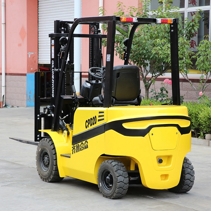 2 Tons Multiple Zapi Controller Standard Industrial Lithium Battery Electric Forklift