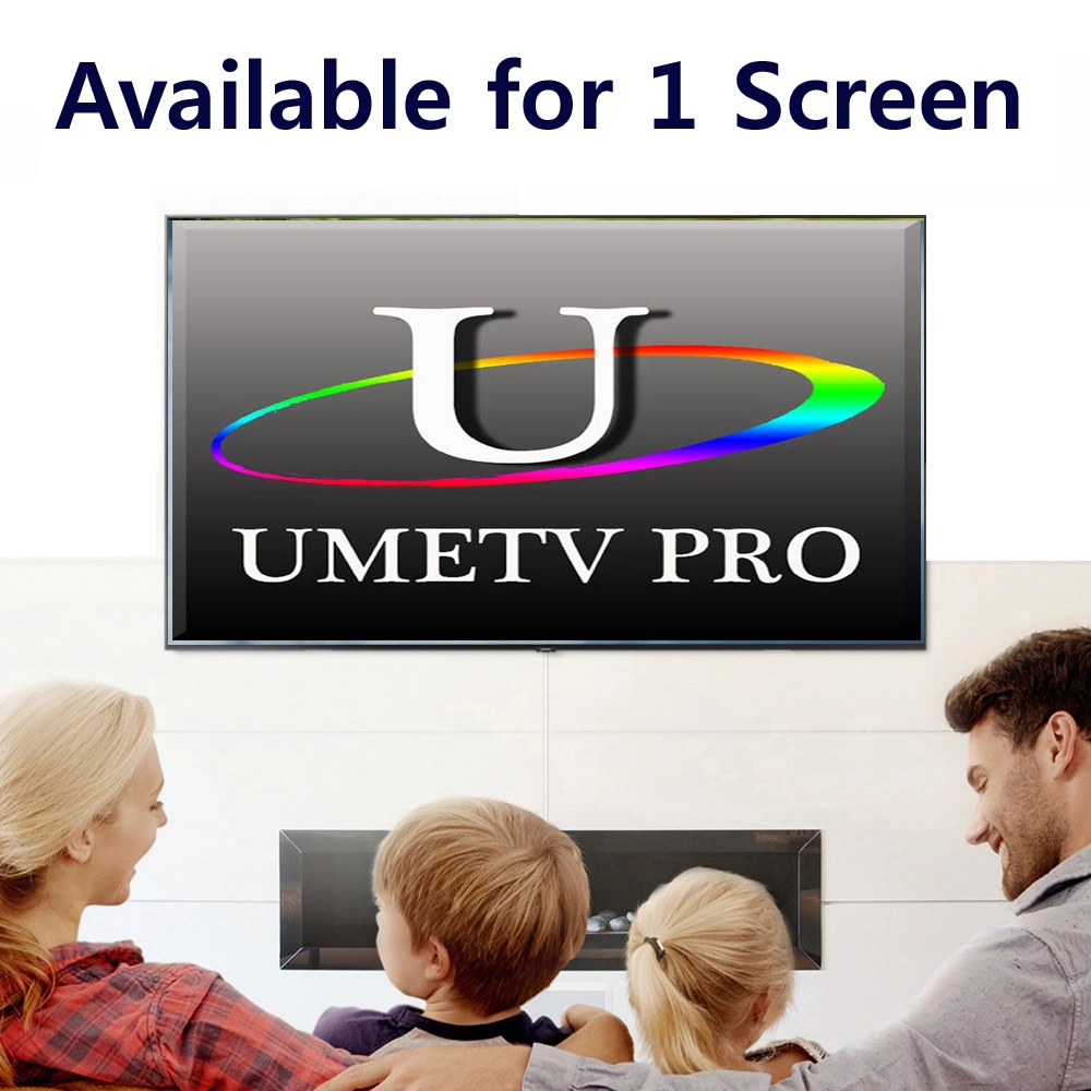 Suiza, Suecia, Israel Italia América Latina Suscripción IPTV grupo distribuidor de 4K de 12 meses de prueba gratuita Umetvpro Smarters PRO IPTV