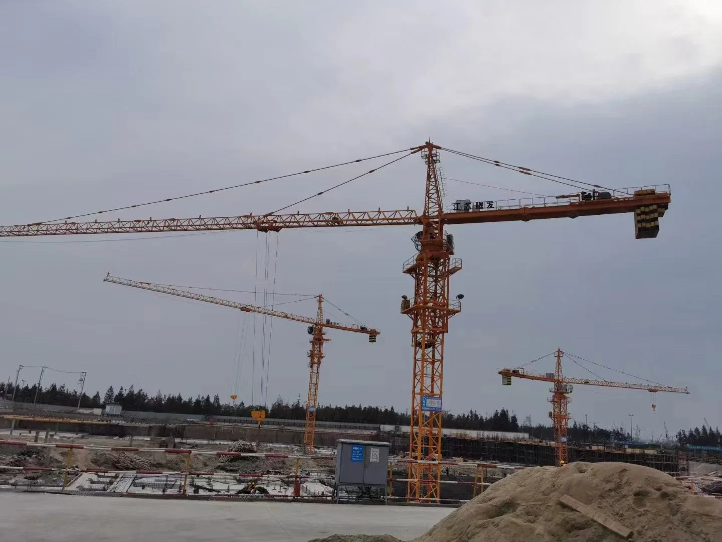 5ton Qtz63 Tc5013 Tower Crane for Civil Construction Tower Crane