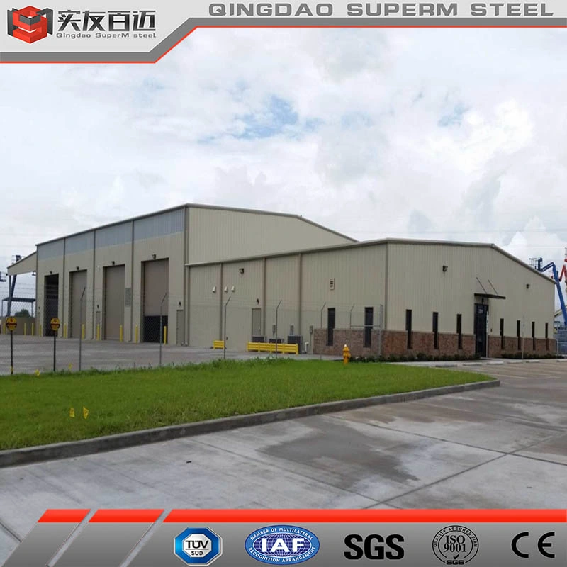 China Supplier Factory Price Prefabricated Steel Structure Frame Garage Building/ Prefab Warehouse/Metal Workshop Office