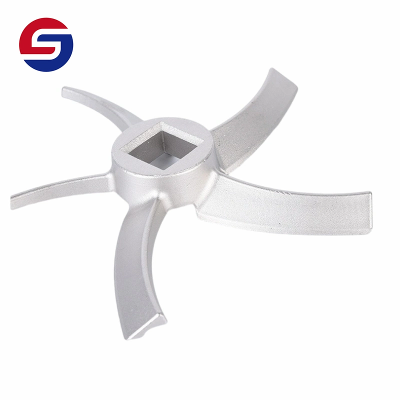 Investment Casting CNC Machining Air Pressure Pumps Parts Impeller Wheel