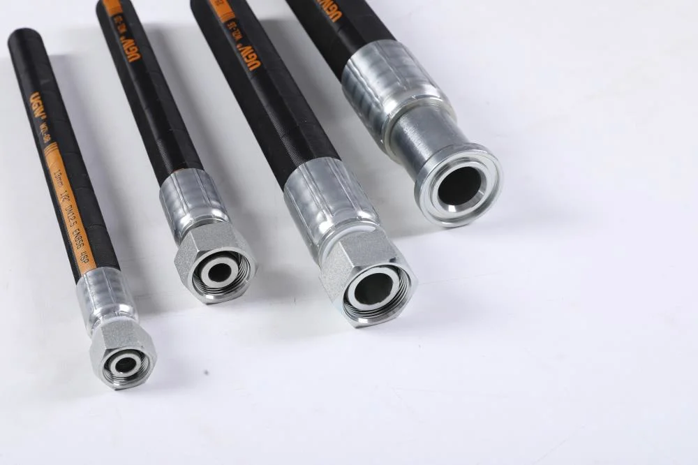 High Pressure Steel Wire Spiral Rubber Hydraulic Hose 4SP Model