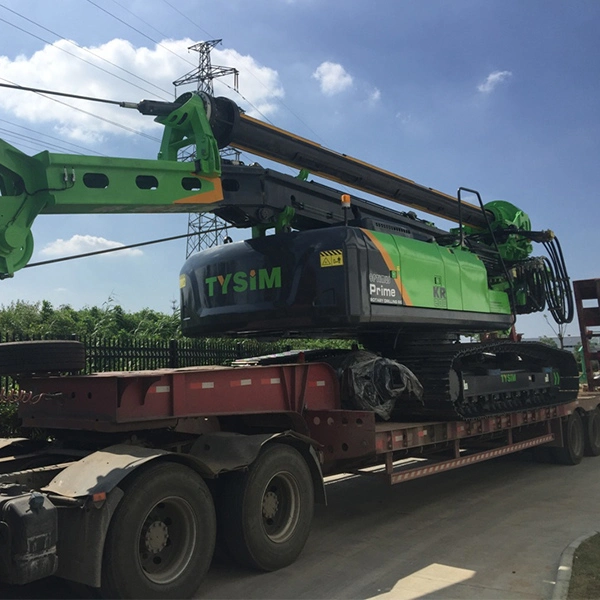 Tysim Mini Piling Machine, Rock Drill, Pile Rig, Pile Driver, Using 323D Excavator Chassis Kr150c Pile Driver Mini Bore Well Pile Machine Piling Rig for Sale