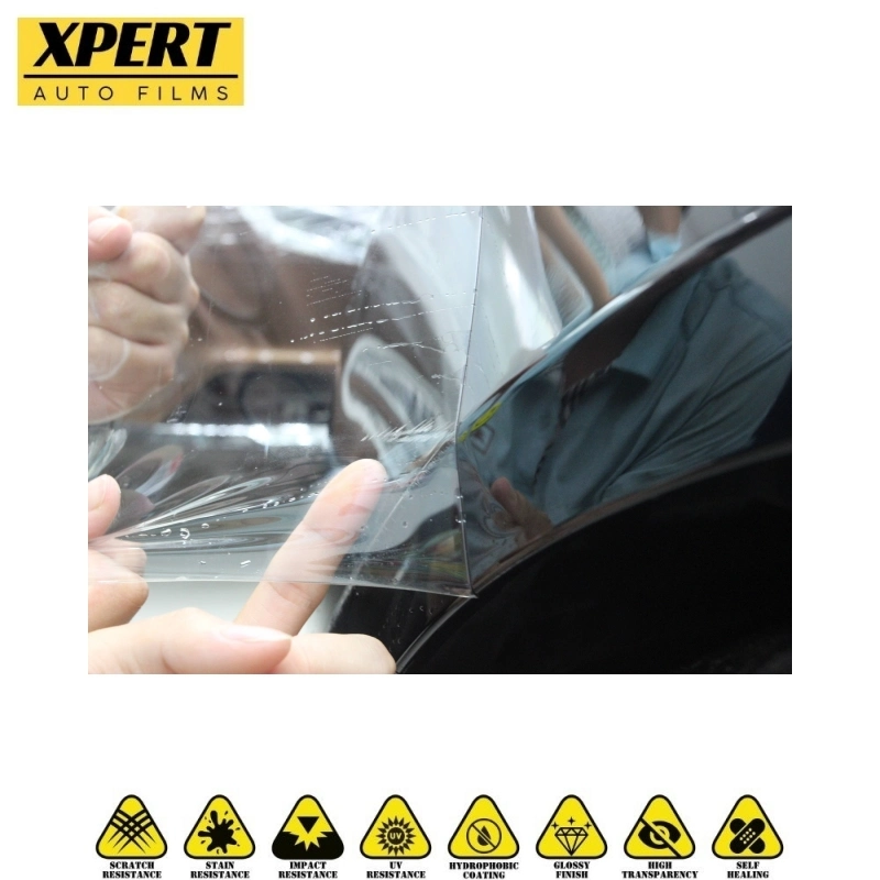 Xpert Auto Films Quality Glossy Matte Finish Self-Healing Hydrophobic Abrasion PU Car Ppf