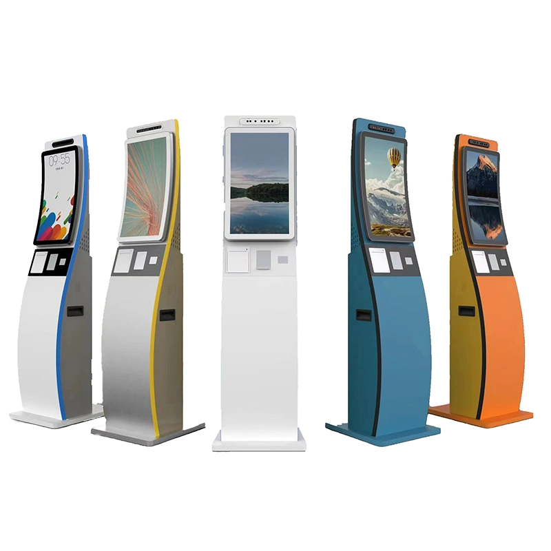 21.5" 23.6" 32" Capacities Touch Screen Printer Scanner Kiosk Self-Service Ordering Payment