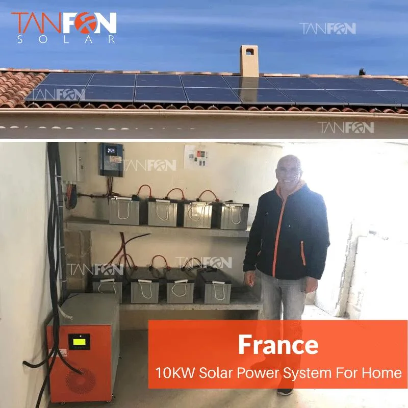 All in One for House with Lithium Ion Battery Home Use Storage with Battery Storage Home Solar Panel System 3kw 5kw 6kw 8kVA off on Gridsolar Energy System