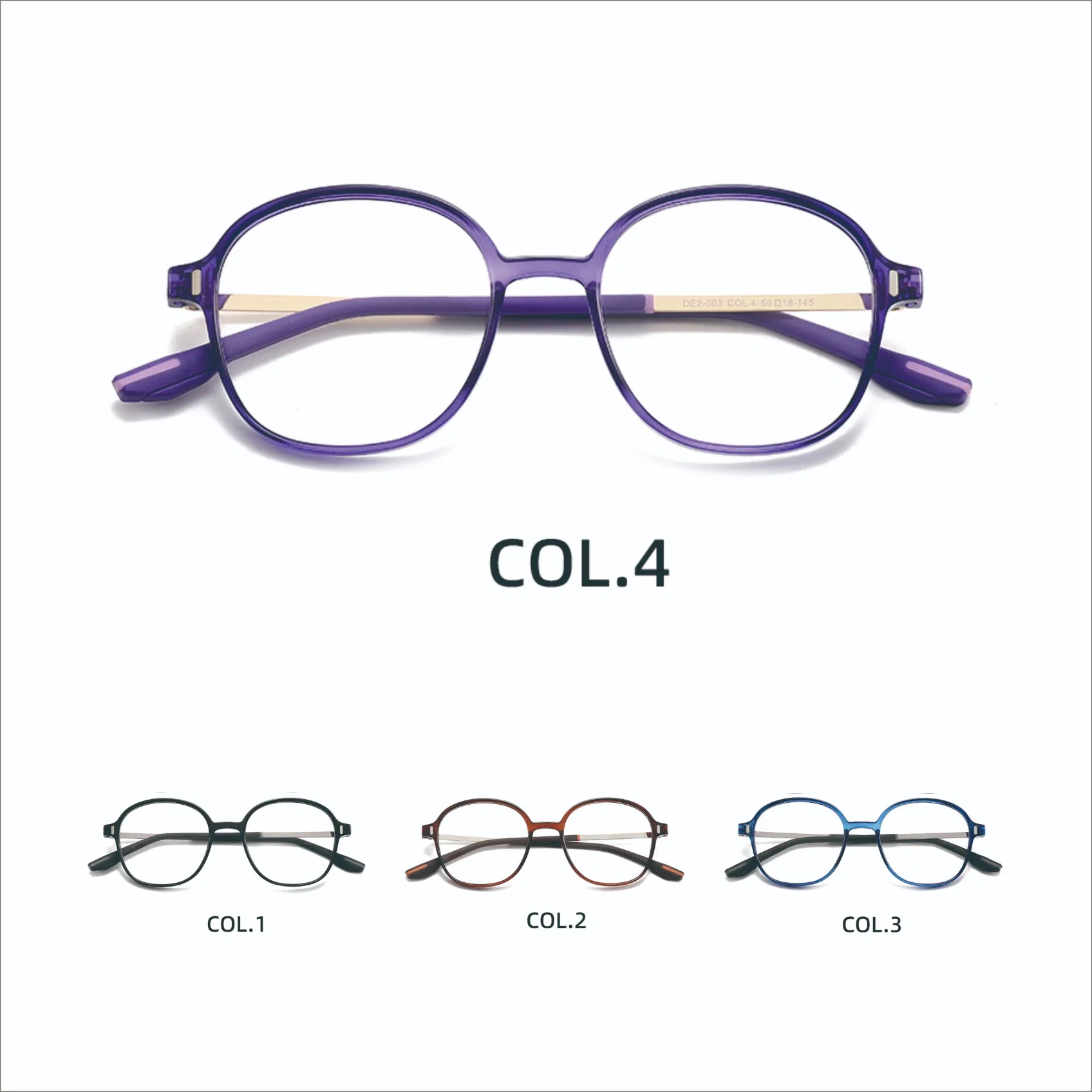 2024 Latest Fashion Classic Style Eyewear Optical Glasses for Lady