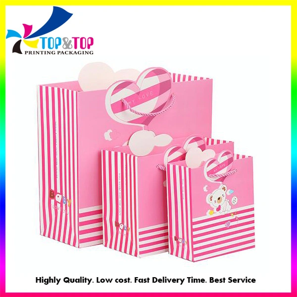 Custom Cardboard Marble Pattern Boutique Wedding Candy Business Clothing Shopping Packaging Paper Gift Bag with Bow