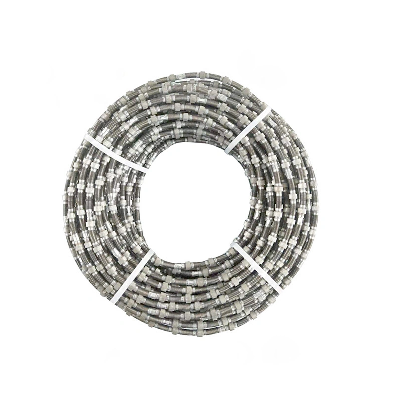 4mm portátil pequeño hilo de diamante de corte de sierra para cortar acero perfilado de piedra de la cuadratura