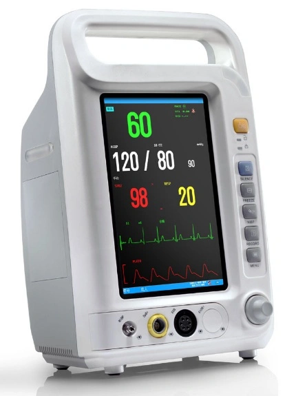 Portable Multi-Parameter Patient Monitor Hospital Care Unit; DJ-7880