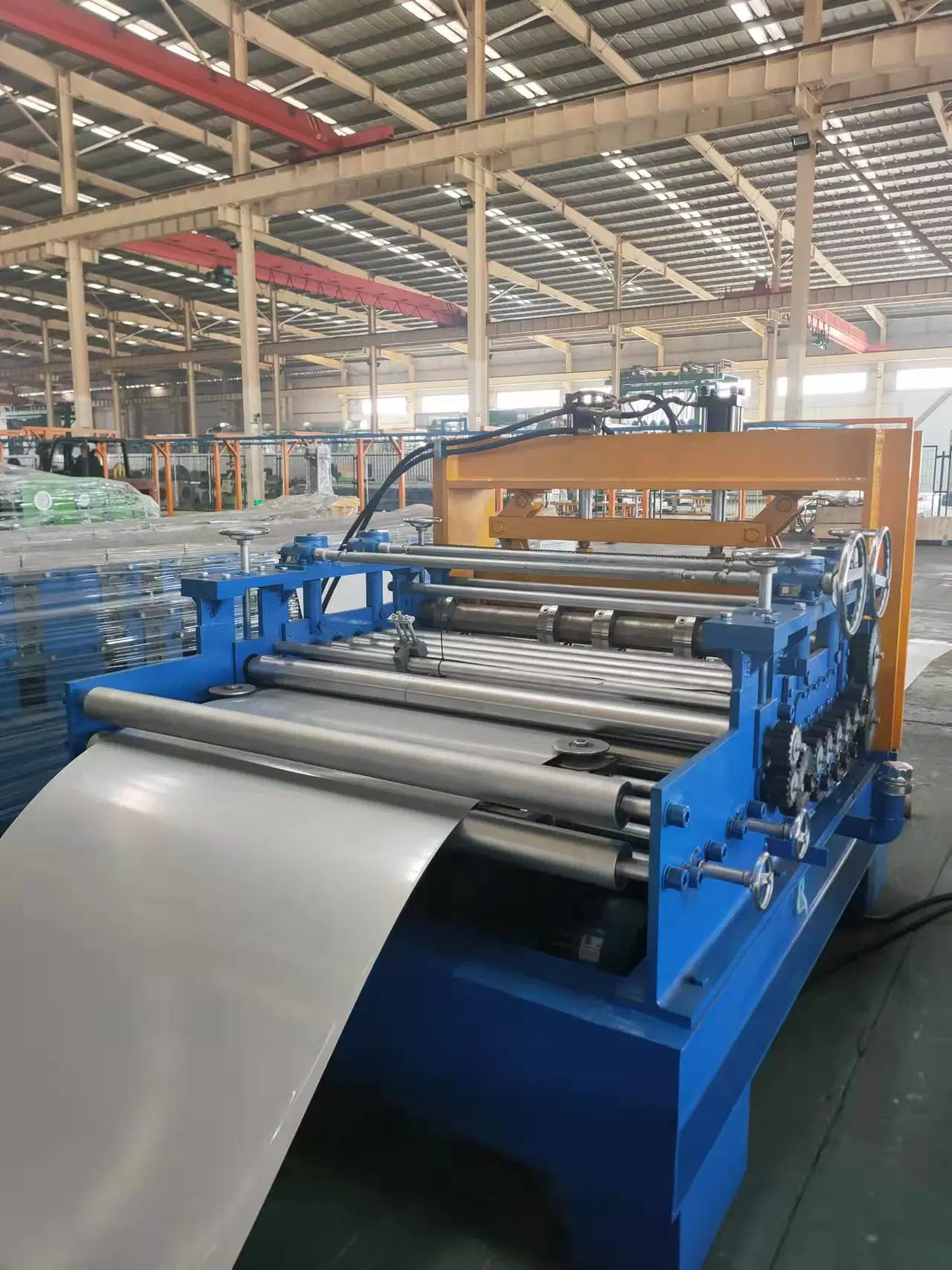 Metal Coil Leveling Machine Leveling Slitting Automatic Cut to Length Line