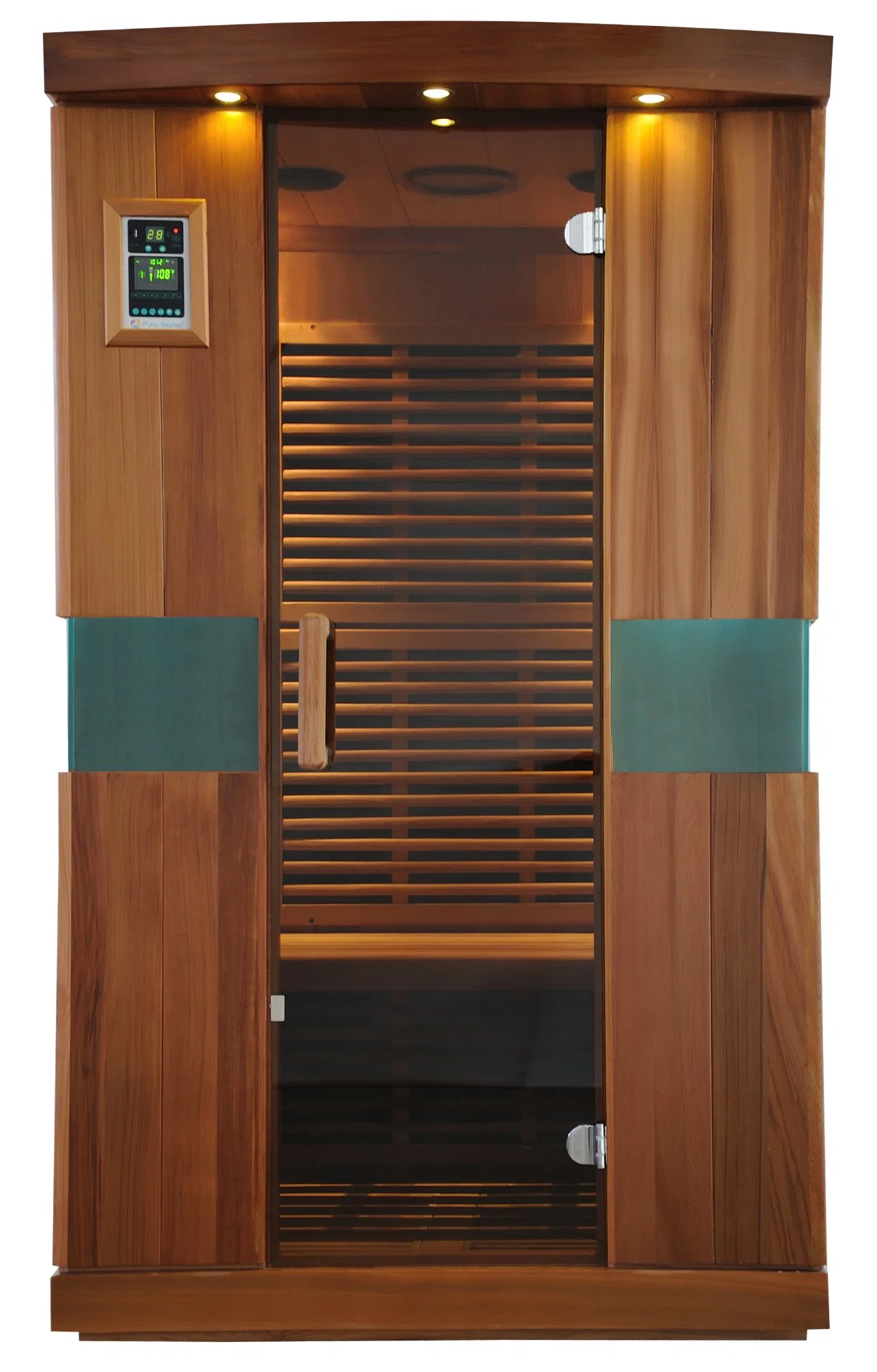 Luxury Sauna e sala de vapor Sauna seca de madeira para não fumadores