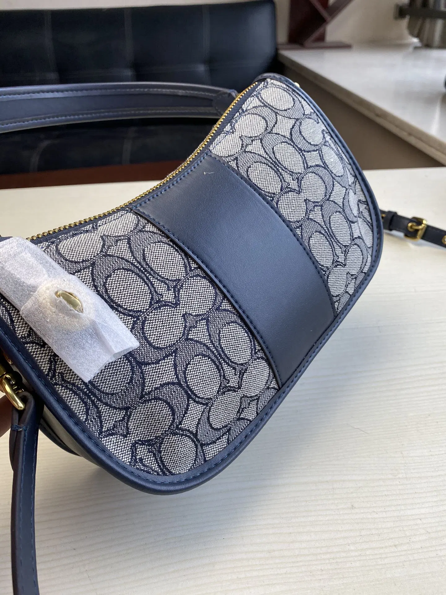 Fashion Purse Women's Tote Bag with Oxford PU Designer Handbag