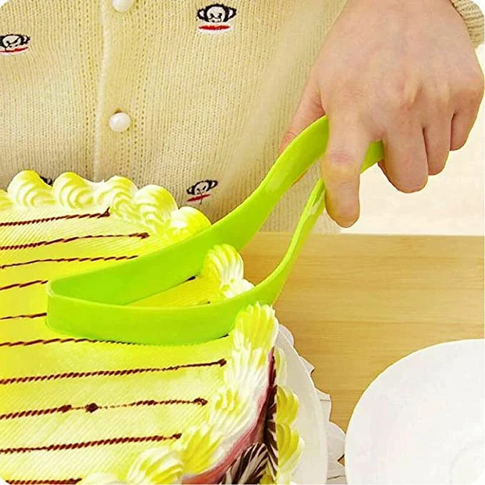 Creative gâteau de la lame de coupe en plastique de répartiteur de l'outil de cuisson pour gâteaux et pâtisseries circulaire