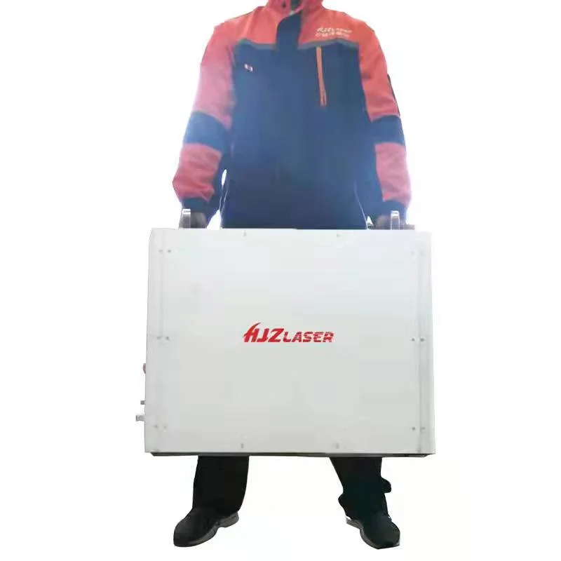 Portable Lightweight Fiber Laser Welding Machine 1500W 1000W Metal Aluminum Seam Welder