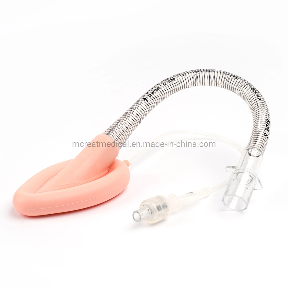 Disposable Flexible Silicone Laryngeal Mask Airway Reinforced with CE& ISO