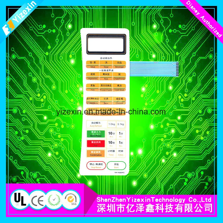 Adhesives-3m Mat Membrane Keypad with Heat Seal Connectors