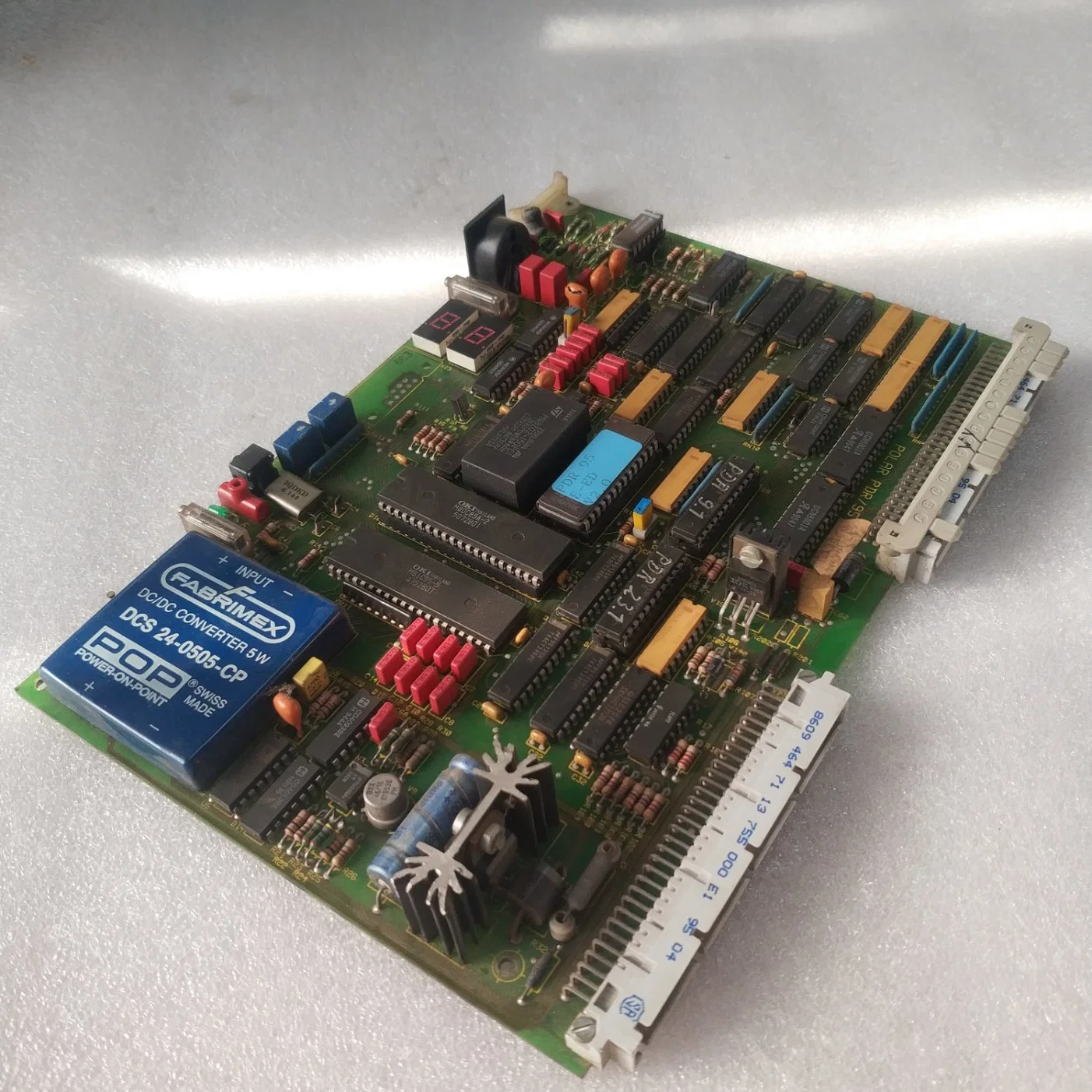 Original Pdr/95 229675 Card 030946 Cricuit Board Pdr-95 Control Card ERNI 533401 Hauptplatine für Polar PDR-Karte