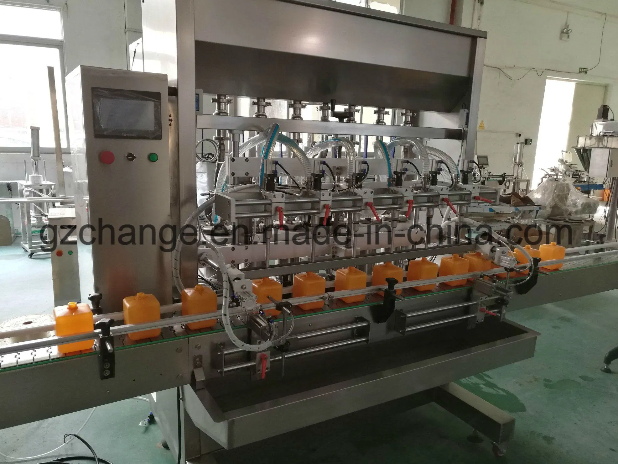 Auto Solvent Ink Filling Capping Labeling Machine