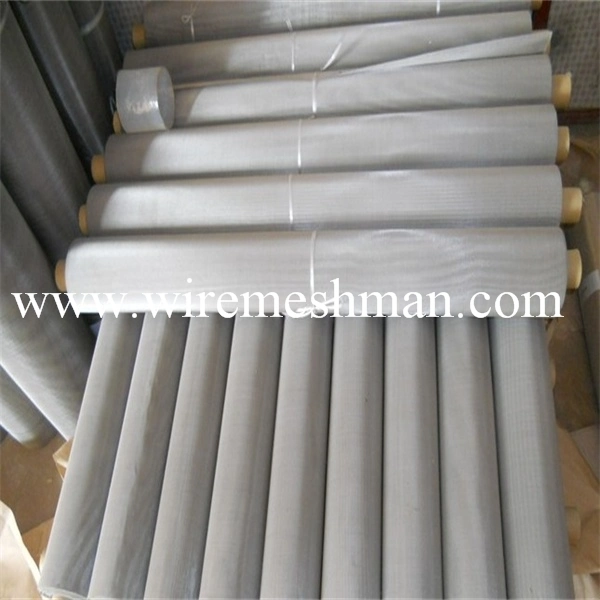 China Free Sample Plain Weave Woven Stainless Steel Wire Mesh