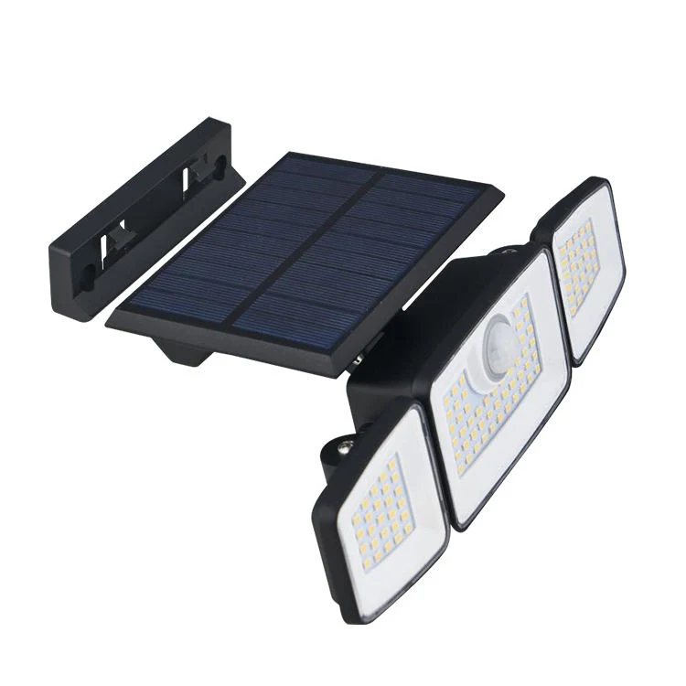 Factory Outdoor LED Garden Wall Solar Security Light Lamp with Motion Sensor