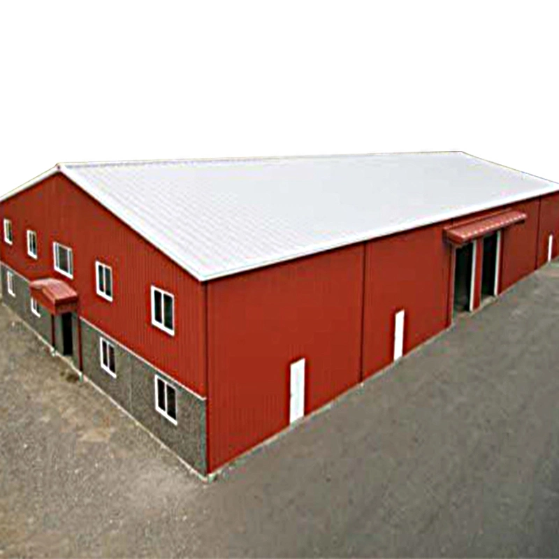 China Modular Large-Span Steel Structure Warehouse Buildings