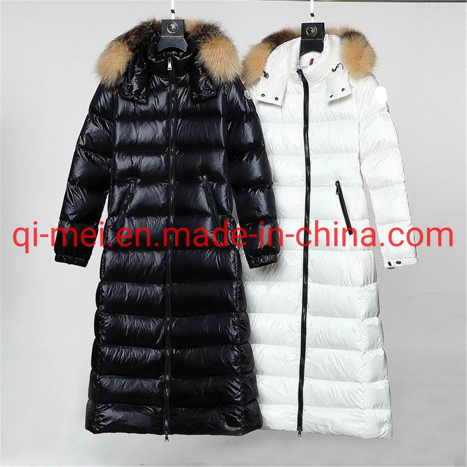 Winter Outdoor Leisure Sports Down Jackets Duck Wind Water Proof Parker Long Leather Collar Fur Stylish Down Jackets