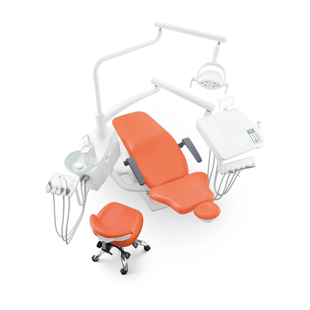 in-M216 Clinic Dental Chairs Hot Sale Cheap Dental Chair Environmental Soft Leather Price