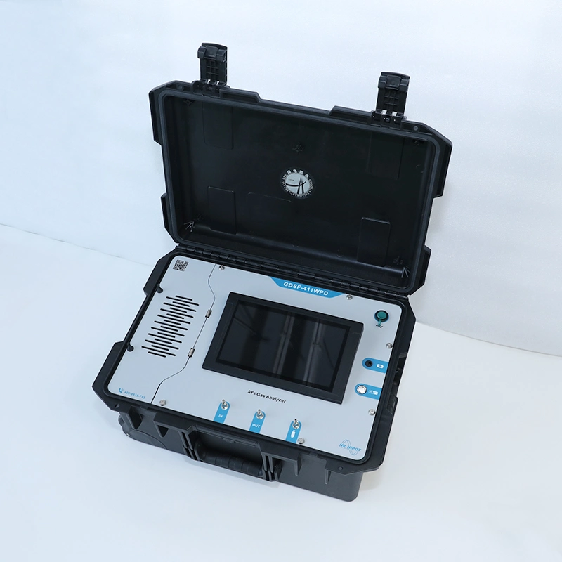 HVHIPOT GDSF-411WPD SF6 Gas Purity and Water Content Detector