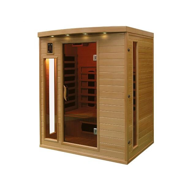 Indoor Home-Used Dry Steam Wood Far Infrared Sauna Room Top Quality Traditional Wood Sauna Room