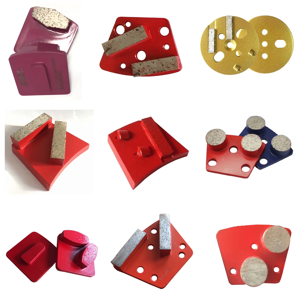 Diamond Grinding Shoes Grinding Pads Trapezoid Grinding Segment Block Abrasive Tool for Concrete Floor