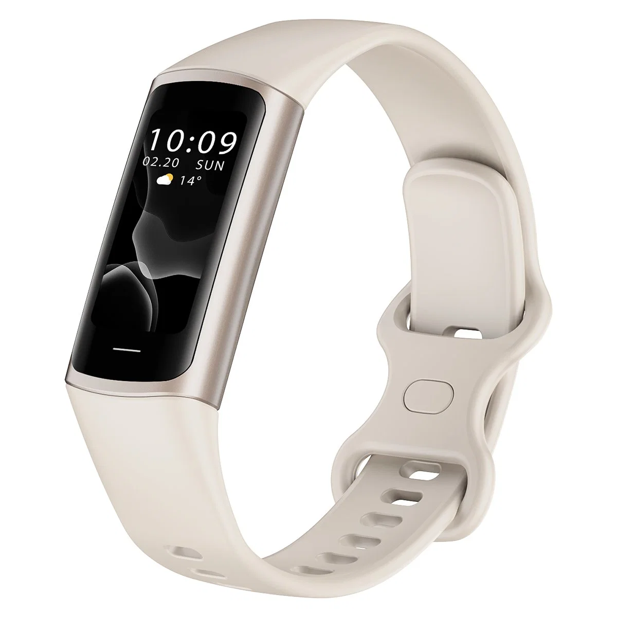 Relógio de monitorização de fitness Smart Watch Band, conta-quilómetros parcial, ritmo cardíaco Pulseira da banda de estado de monitorização da pressão arterial inteligente