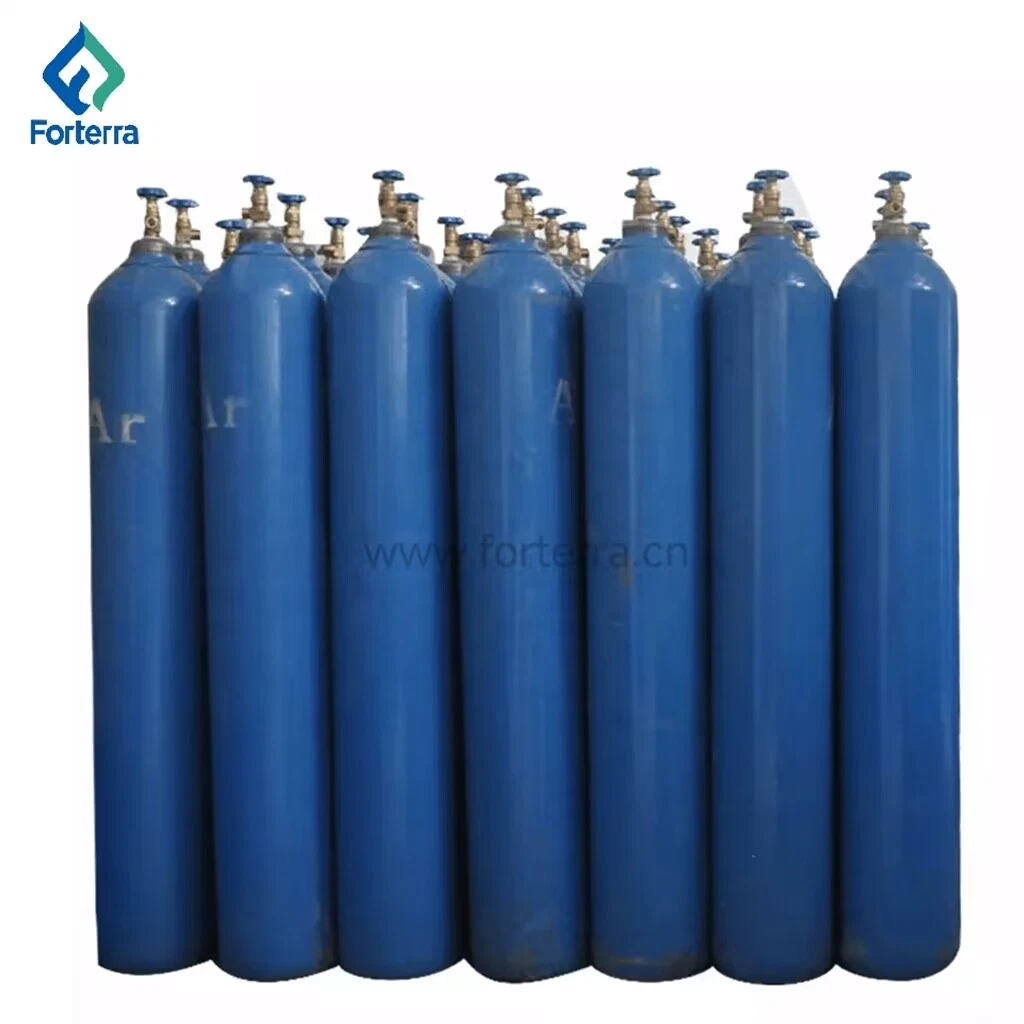 40L 50L 200 bar de oxígeno de alta presión-argón/CO2/Co en el cilindro de gas para la venta de botellas