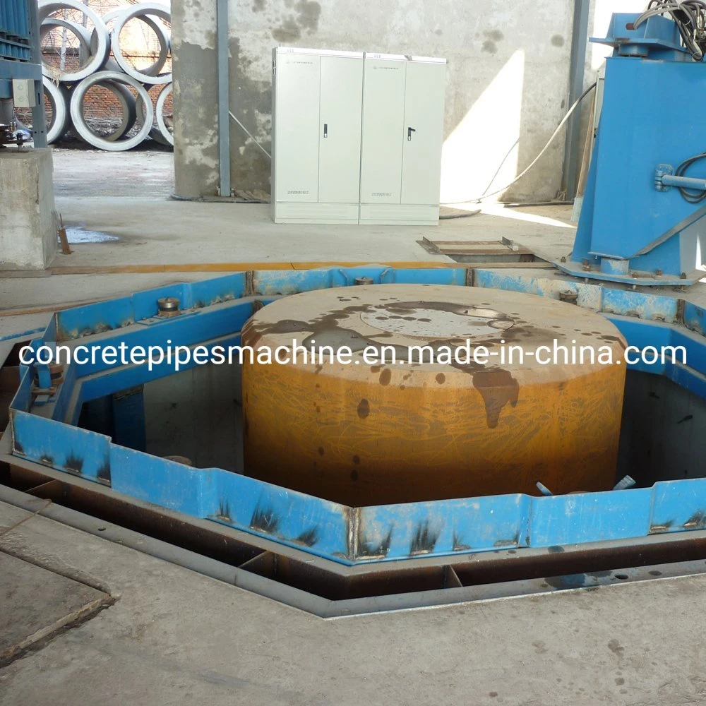 Machine de fabrication de tuyaux d'eau en béton armé précontraint