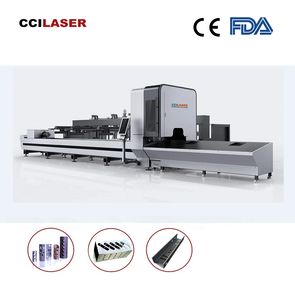 Große Rohr Große Größe Metallrohr Faser Laser Schneidemaschine