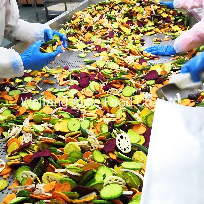 Venda quente 100% natural saudável sem adição de açúcar de beterraba frito Vácuo Chips de raiz