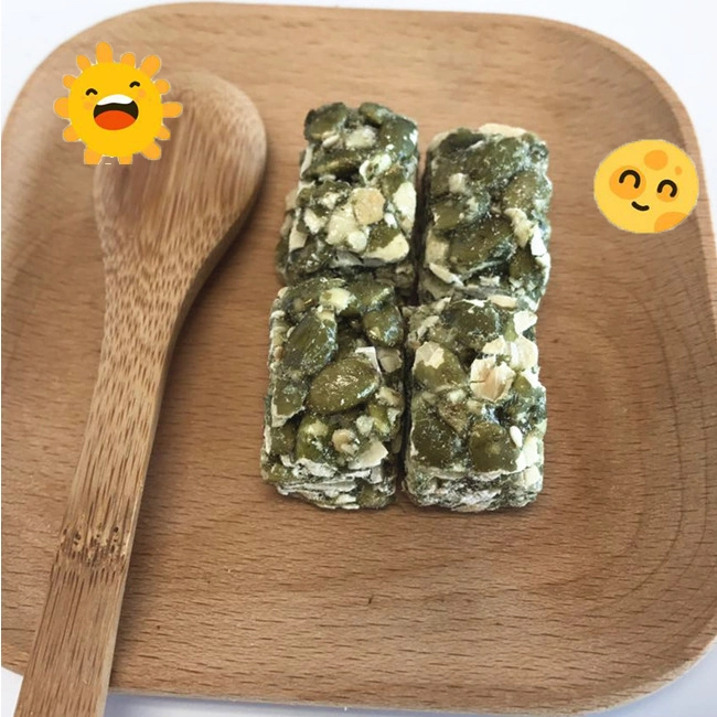 Graines de citrouille grillées et sucré Raisin sec de l'écrou Crunch doux et de délicieux aliments Vegan sain vert