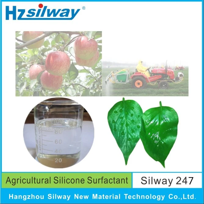 Low Foam Aqueous Solution Silicone Agricultural Spray Surfactant