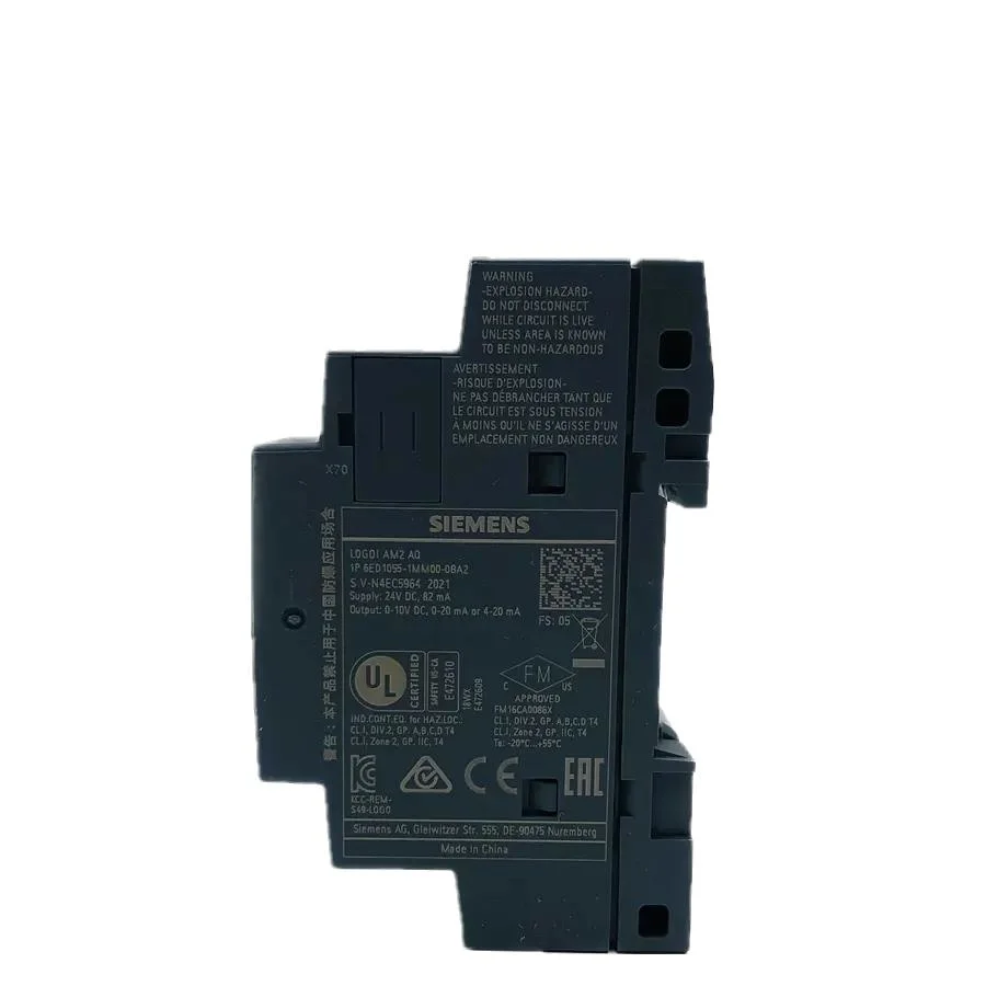 Original PLC Module 6ED1055-1MB00-0ba2 Siemens PLC Logo Dm8 Programmable Controller