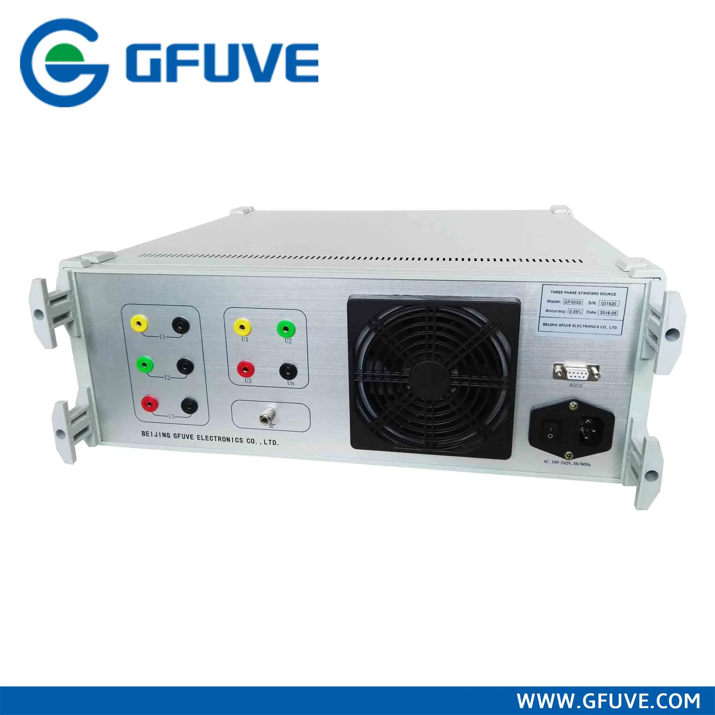 GF303D portátiles 3 Fase Accuarcy 120 Una alta fuente de corriente AC